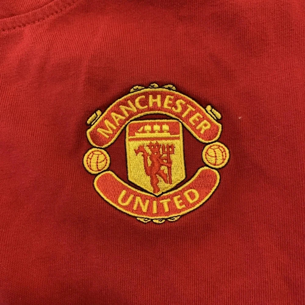 Manchester United Shirt Womens‎ Medium Red Gray EPL Soccer Adidas Lot 2